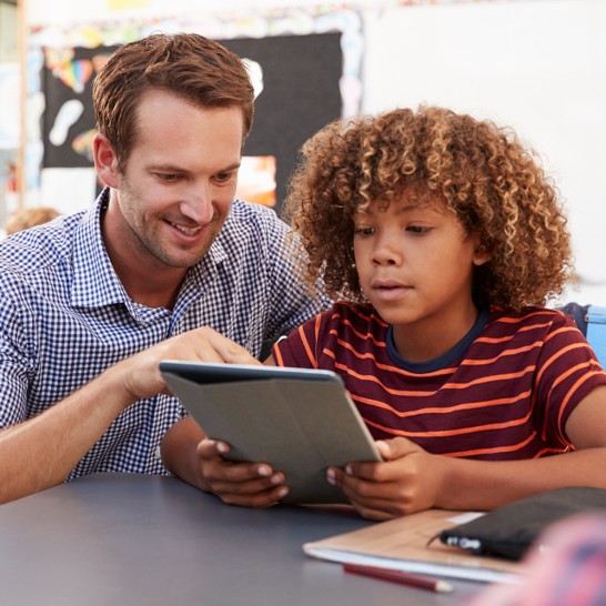 Men supporting one another